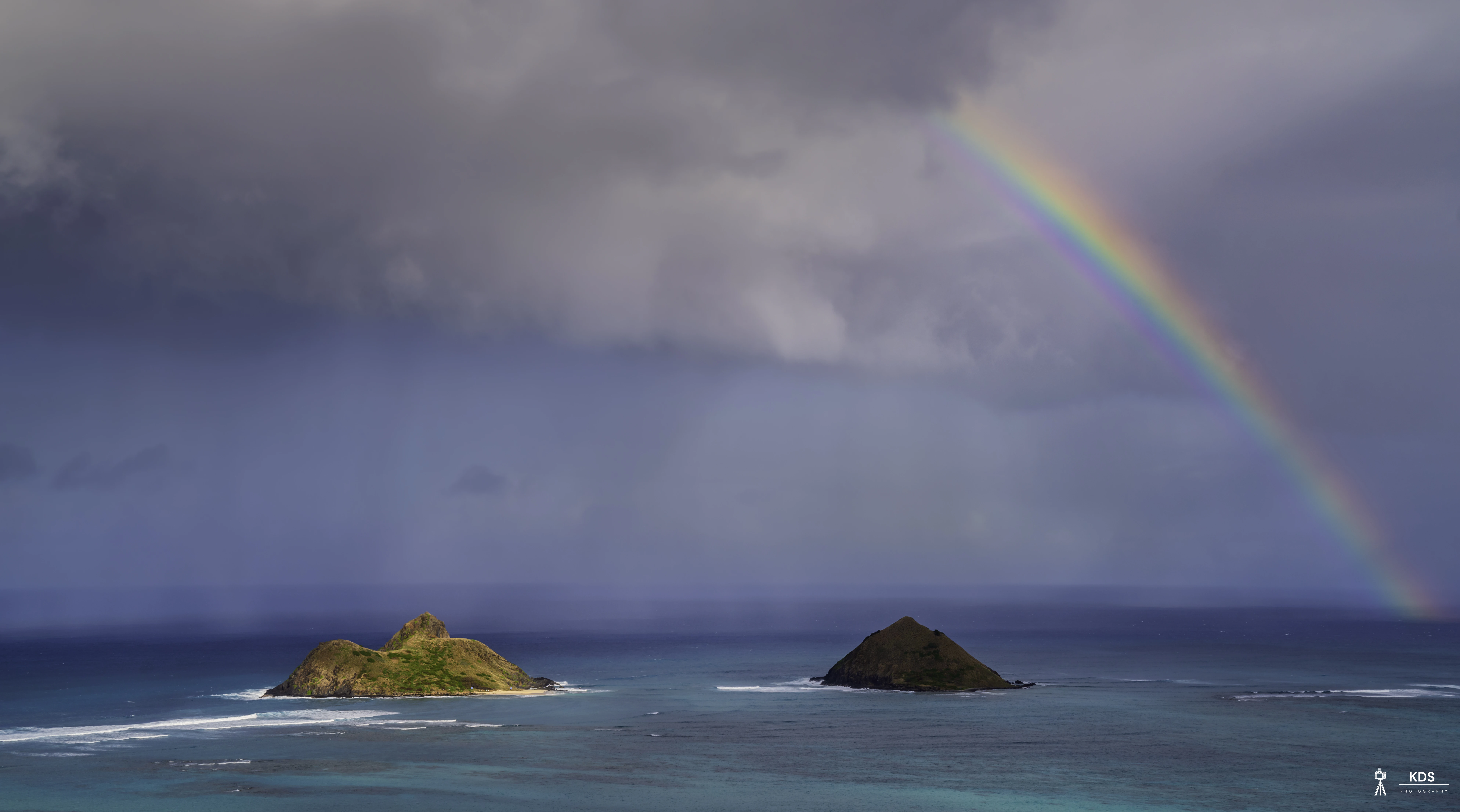 Lanikai Rainbow-2 - Fine art photography